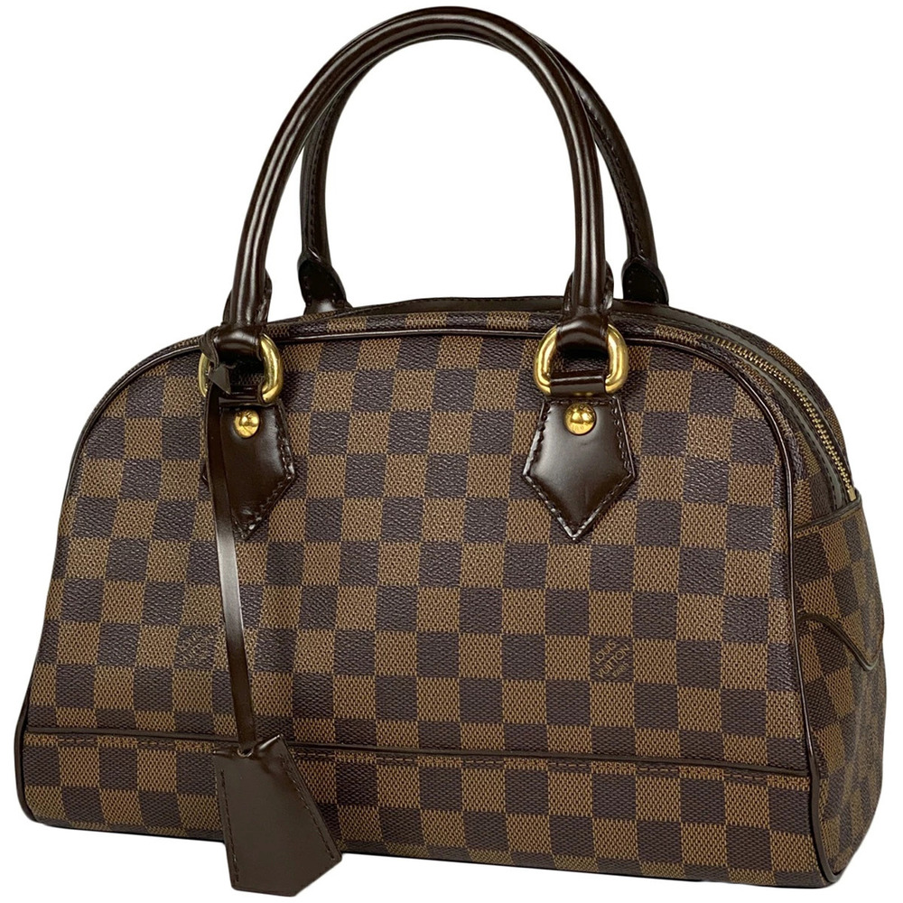 Louis Vuitton Duomo Tote Bag Handbag Damier Brown